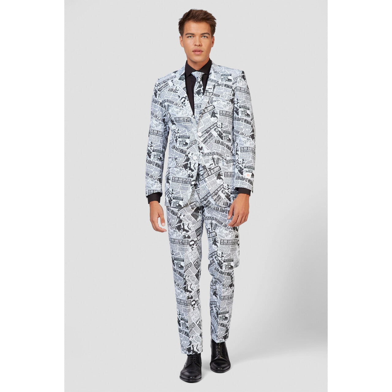 Op deze afbeelding zie je een Kostuums, van het merk Opposuits. Voorpagina Nieuws Man Kostuum