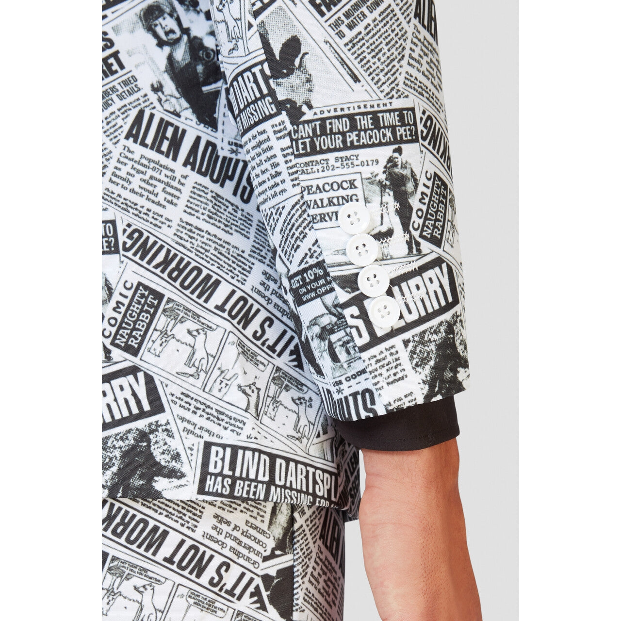 Op deze afbeelding zie je een Kostuums, van het merk Opposuits. Voorpagina Nieuws Man Kostuum