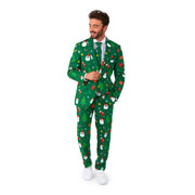 Op deze afbeelding zie je een Kostuums, van het merk Opposuits. Festivity Green Man Kostuum