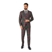 Op deze afbeelding zie je een Kostuums, van het merk Opposuits. Schots In De Roos Man Kostuum