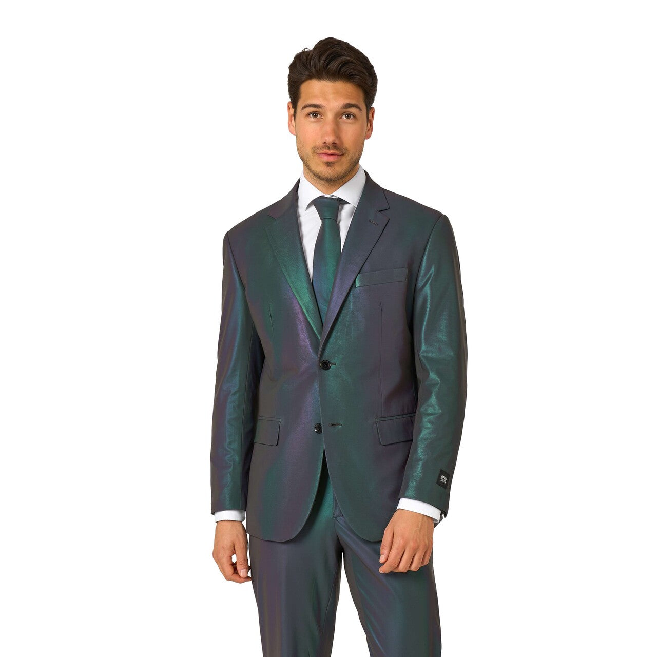 Op deze afbeelding zie je een Kostuums, van het merk Opposuits. Reflective Perfective Man Kostuum
