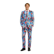 Op deze afbeelding zie je een Kostuums, van het merk Opposuits. Sonic The Hedgehog Hero Icons Man Kostuum