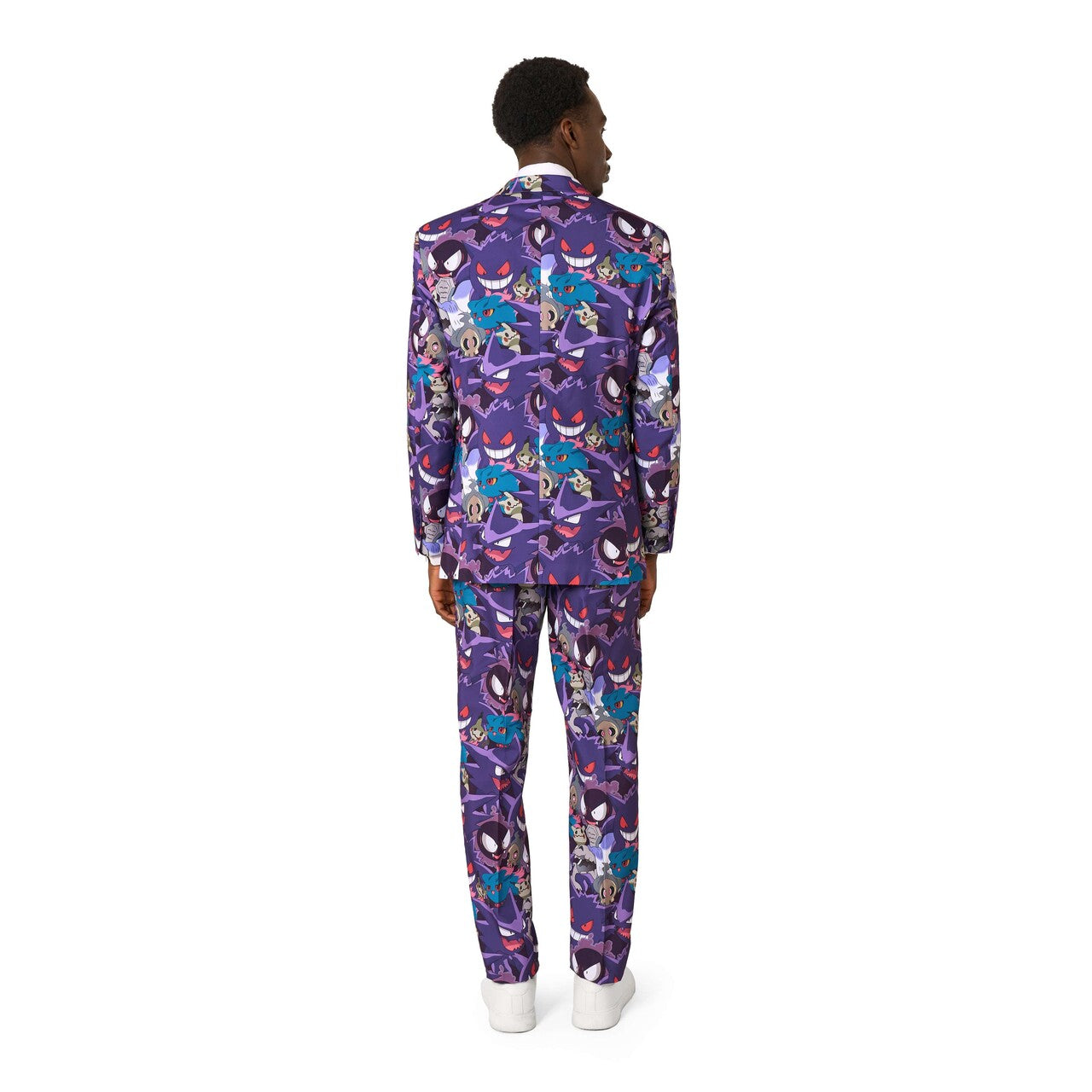 Op deze afbeelding zie je een Kostuums, van het merk Opposuits. Pokémon Ghost Types Man Kostuum