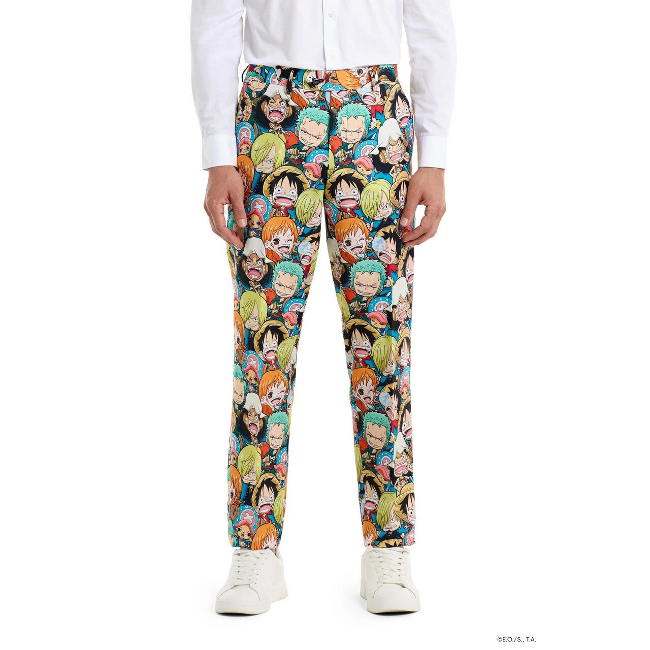 Op deze afbeelding zie je een Kostuums, van het merk Opposuits. One Piece Anime Man Kostuum