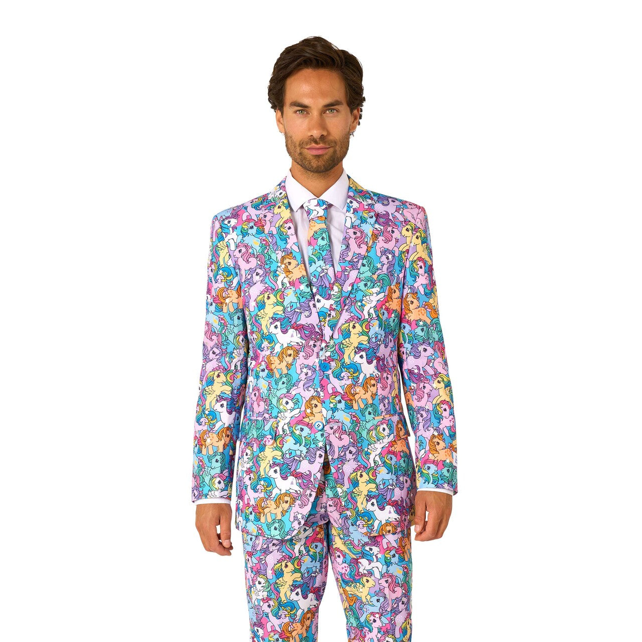 Op deze afbeelding zie je een Kostuums, van het merk Opposuits. My Little Pony™ Man Kostuum
