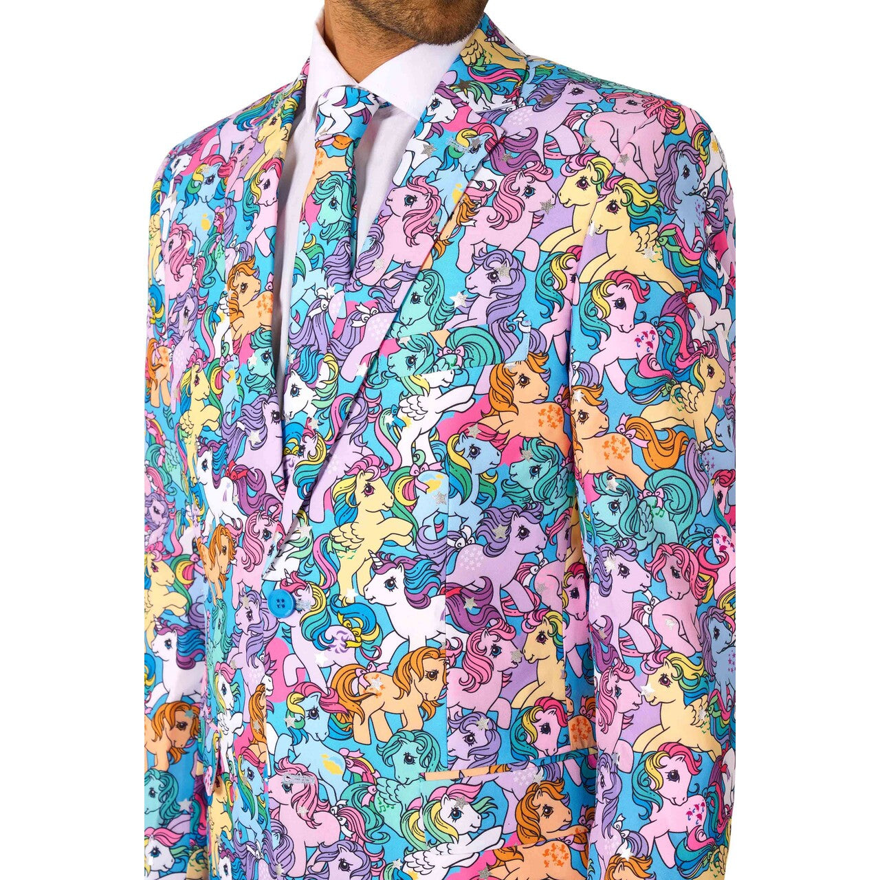 Op deze afbeelding zie je een Kostuums, van het merk Opposuits. My Little Pony™ Man Kostuum