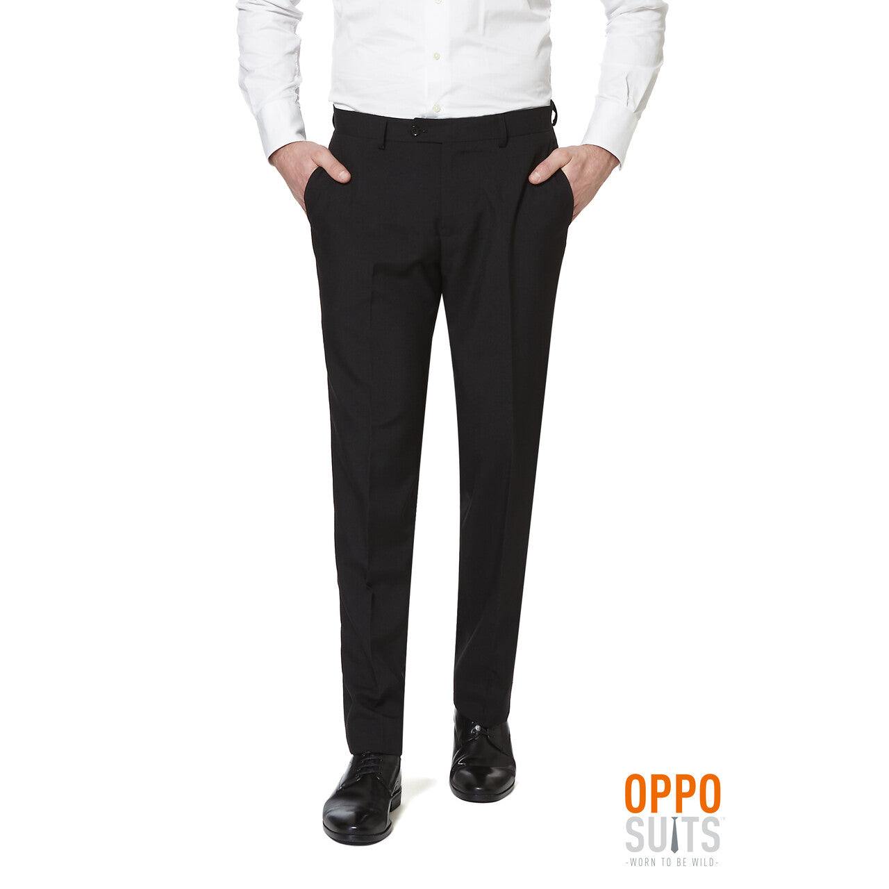 Op deze afbeelding zie je een Kostuums, van het merk Opposuits. Men In Black Knight Opposuit Man Kostuum