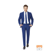 Op deze afbeelding zie je een Kostuums, van het merk Opposuits. Klassiek Navy Royale Opposuit Man Kostuum