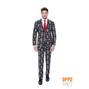 Op deze afbeelding zie je een Kostuums, van het merk Opposuits. Dia De Los Muertos Haunting Hombre Opposuit Man Kostuum