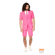 Op deze afbeelding zie je een Kostuums, van het merk Opposuits. Summer Festival Extravagant Mr. Pink Opposuit Kostuum Man
