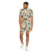 Op deze afbeelding zie je een Kostuums, van het merk Opposuits. Aloha Hero Tropisch Eiland Zomer Man Kostuum