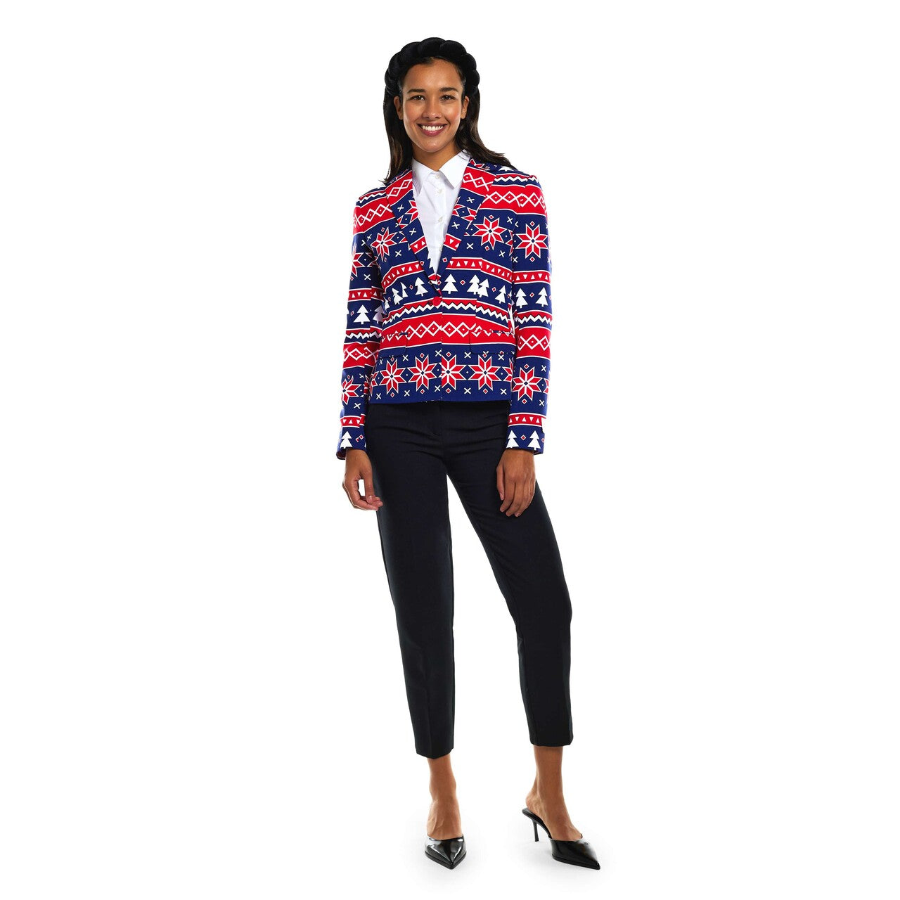 Op deze afbeelding zie je een Kostuums, van het merk Opposuits. Nordic Noelle Vrouw Kostuum