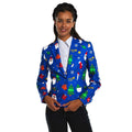 Festivity Blue Vrouw Kostuum