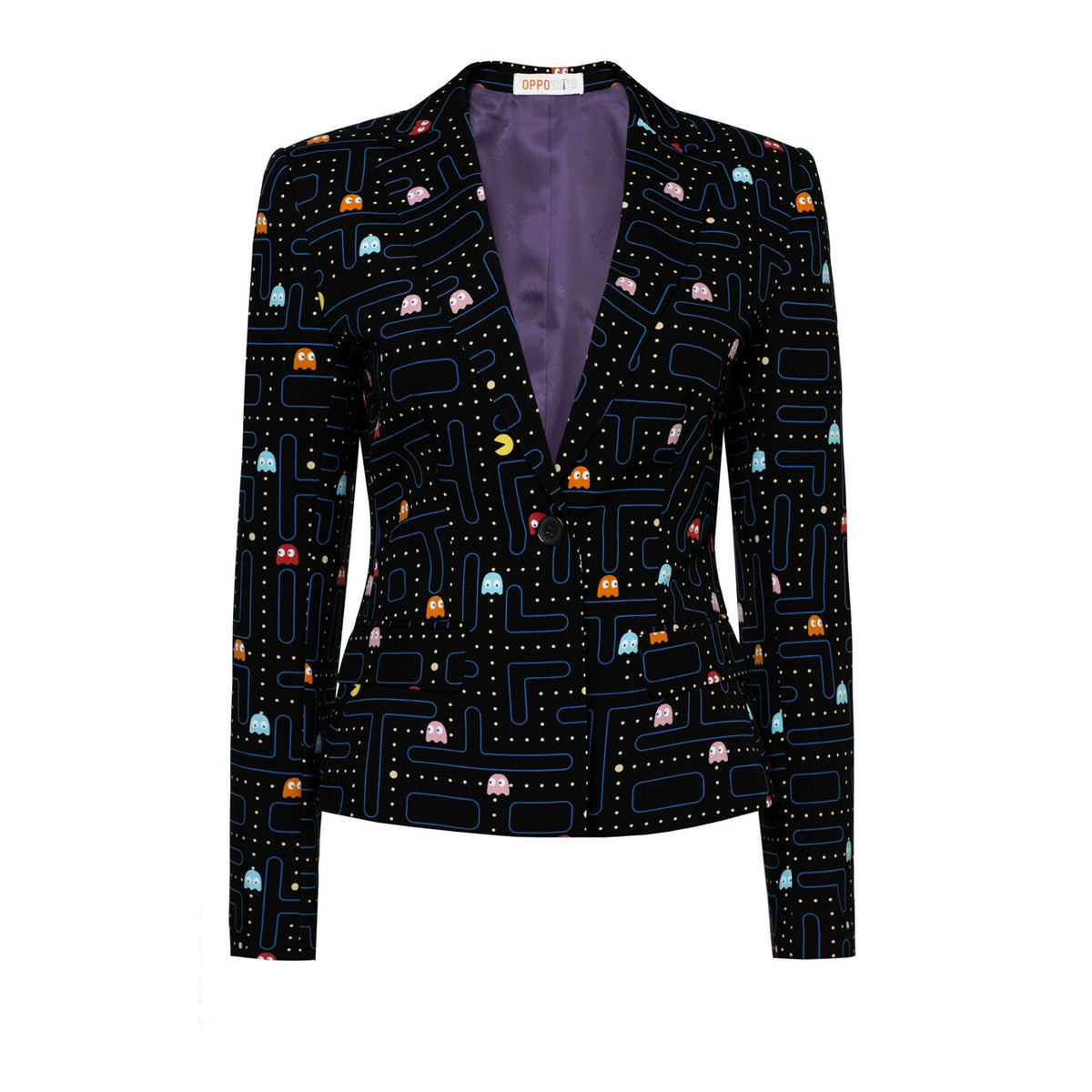 Op deze afbeelding zie je een Kostuums, van het merk Opposuits. Madam Pac-Man™ Vrouw Kostuum