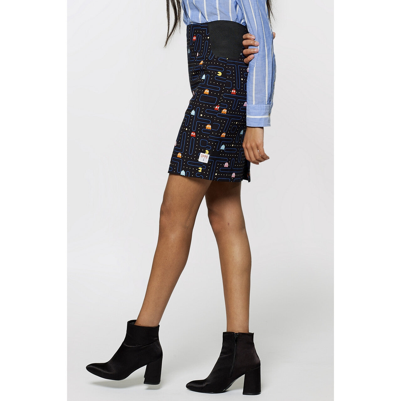 Op deze afbeelding zie je een Kostuums, van het merk Opposuits. Madam Pac-Man™ Vrouw Kostuum