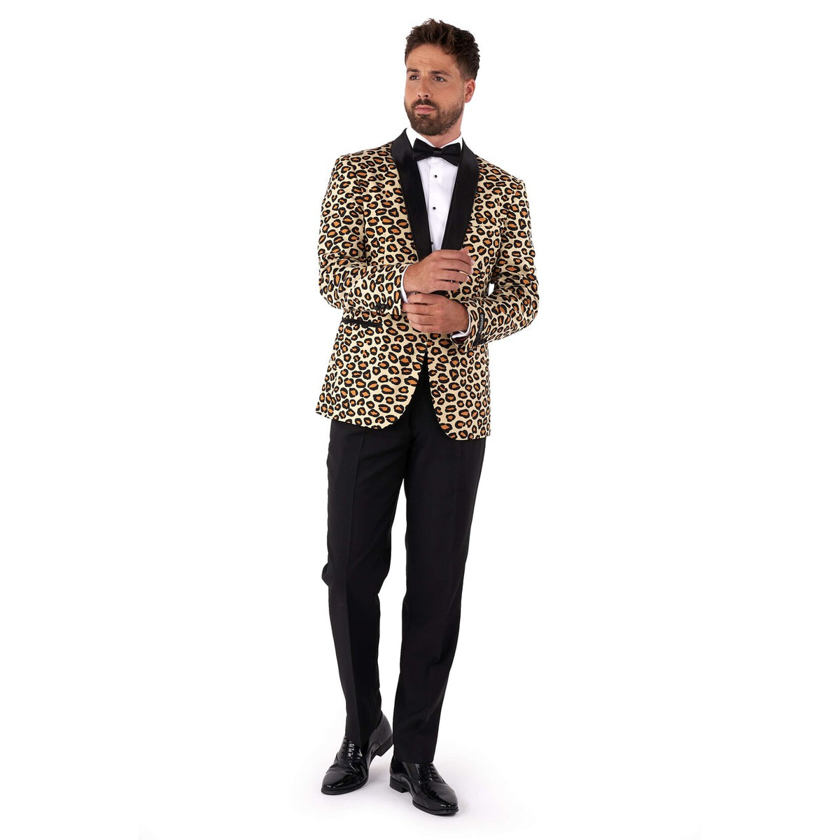 Op deze afbeelding zie je een Kostuums, van het merk Opposuits. The Jag Man Kostuum