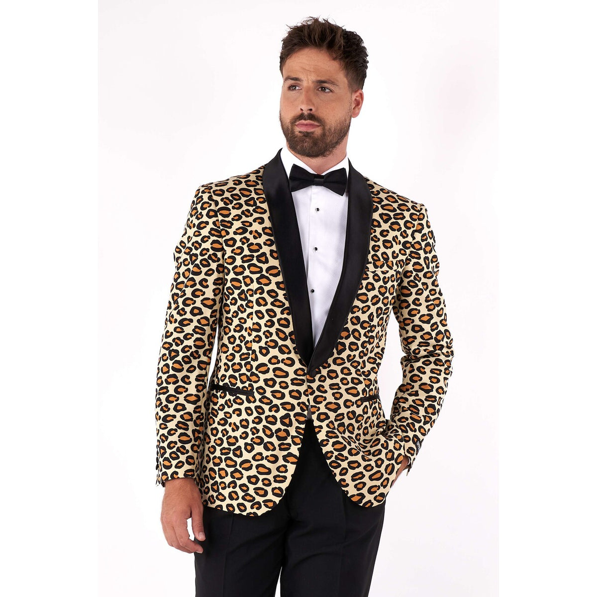 Op deze afbeelding zie je een Kostuums, van het merk Opposuits. The Jag Man Kostuum