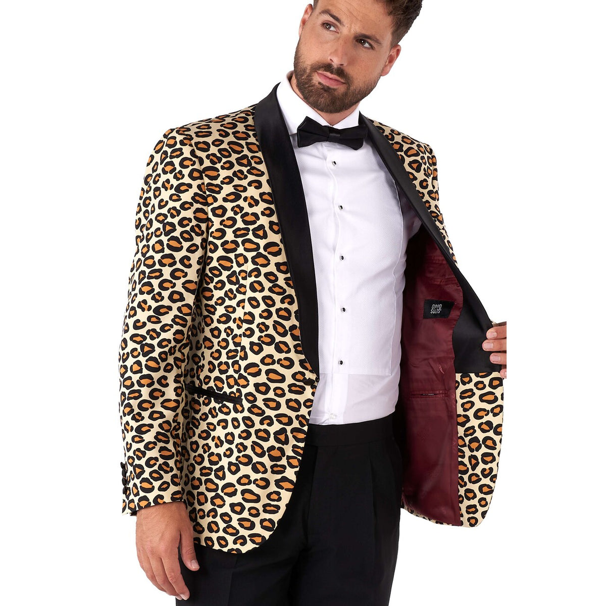 Op deze afbeelding zie je een Kostuums, van het merk Opposuits. The Jag Man Kostuum