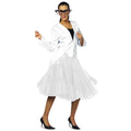 Disco Daydream Tule Rok Wit Vrouw