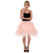 Op deze afbeelding zie je een Kostuums, van het merk PartyXplosion. Dizzling Petticoat Beige 65 Centimeter Vrouw