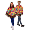 Psychedelische Hippie Poncho