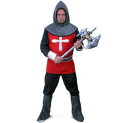 Op deze afbeelding zie je een Kostuums, van het merk PartyXplosion. Peter The Greater Ridder Man Kostuum