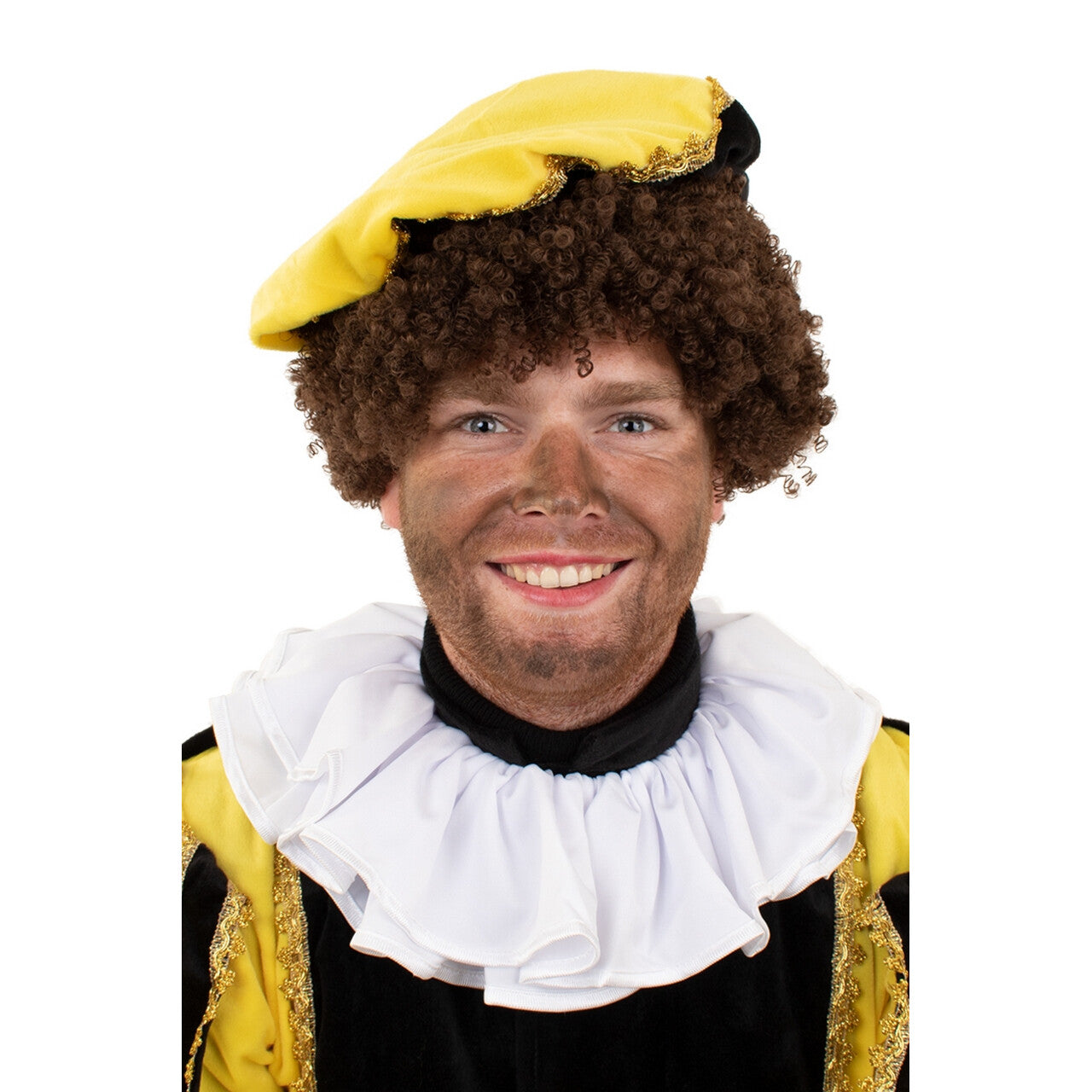 Op deze afbeelding zie je een Accessoires, van het merk PartyXplosion. Kraag Trevira Polyester Wit Volwassenen