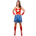 Miss America Superheldin Vrouw Kostuum
