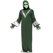 Op deze afbeelding zie je een Kostuums, van het merk PartyXplosion. Buitenaards Wezen Protoctor Man Kostuum