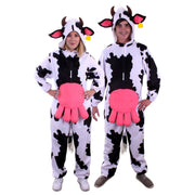 Op deze afbeelding zie je een Kostuums, van het merk PartyXplosion. Grappige Koe Met Dikke Uiers Kostuum