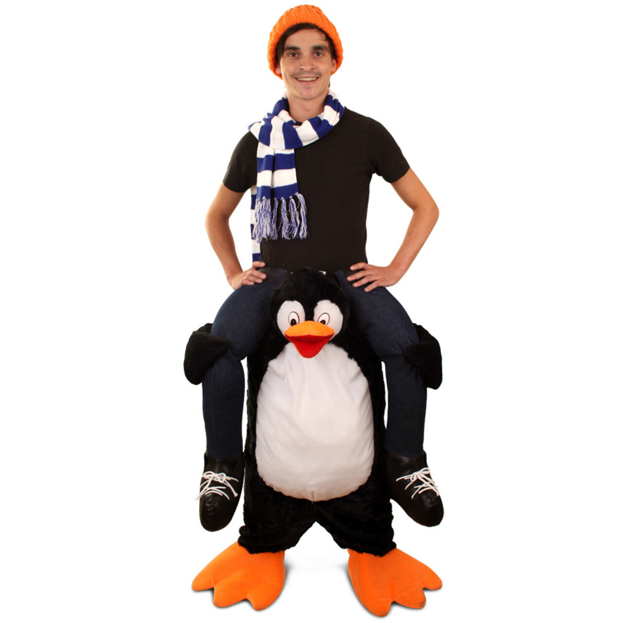 Op deze afbeelding zie je een Kostuums, van het merk PartyXplosion. Gedragen Door Een Pinguin Kostuum