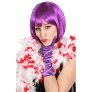 Op deze afbeelding zie je een Accessoires, van het merk PartyXplosion. Boa Wit Rood 180cm