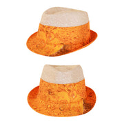 Op deze afbeelding zie je een Accessoires, van het merk PartyXplosion. Goud Gele Rakker Bier Hoedje