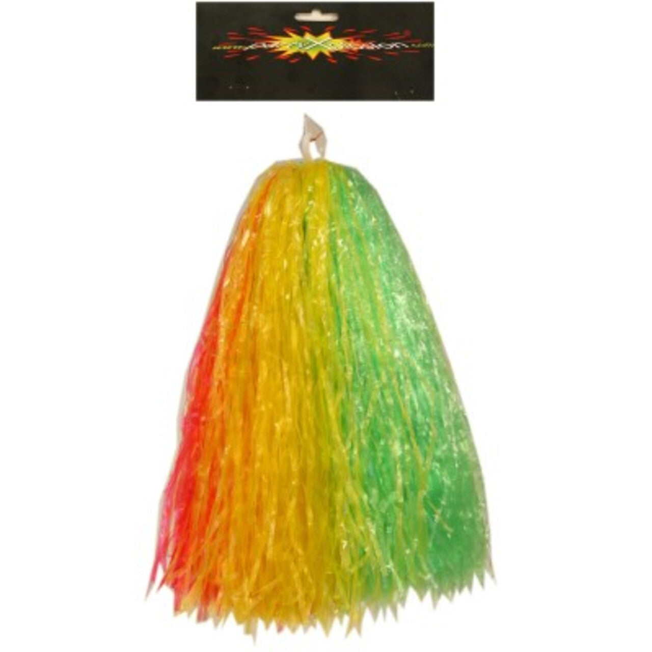 Op deze afbeelding zie je een Accessoires, van het merk PartyXplosion. Cheerleader Cheerball Ringgreep Rood Geel Groen