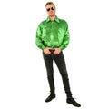 Ruchesblouse Baas Van De Dansvloer Grasgroen Man