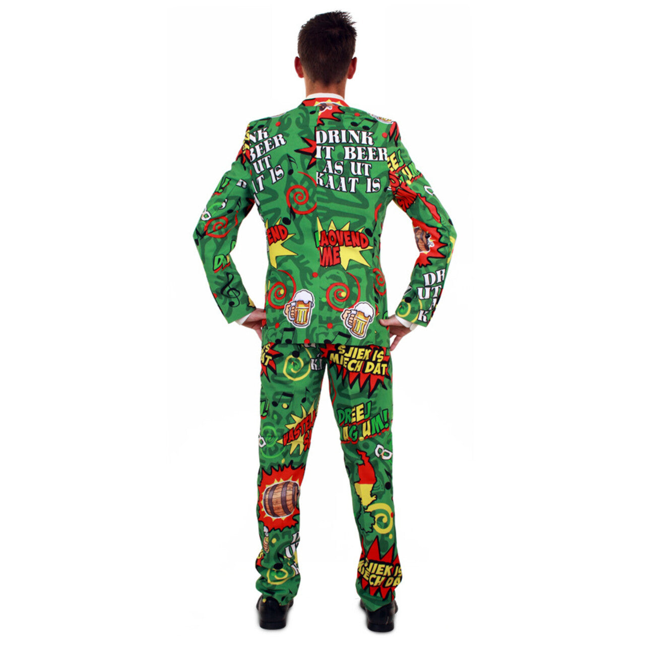 Op deze afbeelding zie je een Kostuums, van het merk PartyXplosion. Limbo Party Man Kostuum