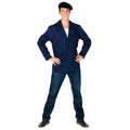 Boeren Jas Platteland Blauw Man