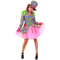 Flower Power Slipjas Hippie Clown Vrouw