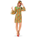 Hippie Eeuwig Durende Vredige Zomers Jaren 60 Vrouw Kostuum