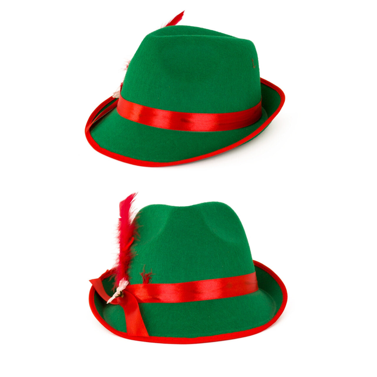 Op deze afbeelding zie je een Accessoires, van het merk PartyXplosion. Tirolerhoed Heren Groen Populair