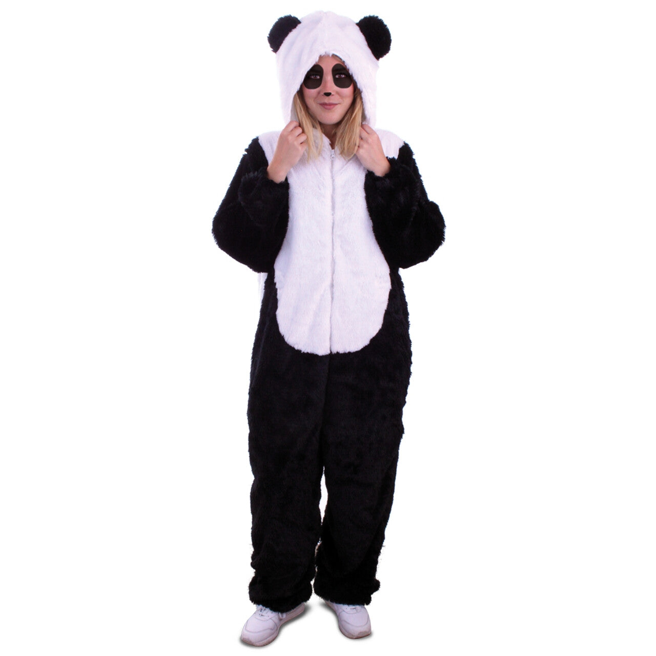 Op deze afbeelding zie je een Kostuums, van het merk PartyXplosion. Nanda De Panda Kind Kind Kostuum