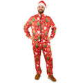Kerst Fit Trainer Man Kostuum