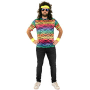 Op deze afbeelding zie je een Kostuums, van het merk PartyXplosion. Regenboog Trotse Strepen