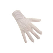 Op deze afbeelding zie je een Accessoires, van het merk PartyXplosion. Luxe Handschoen Wit Goed Heilig Man