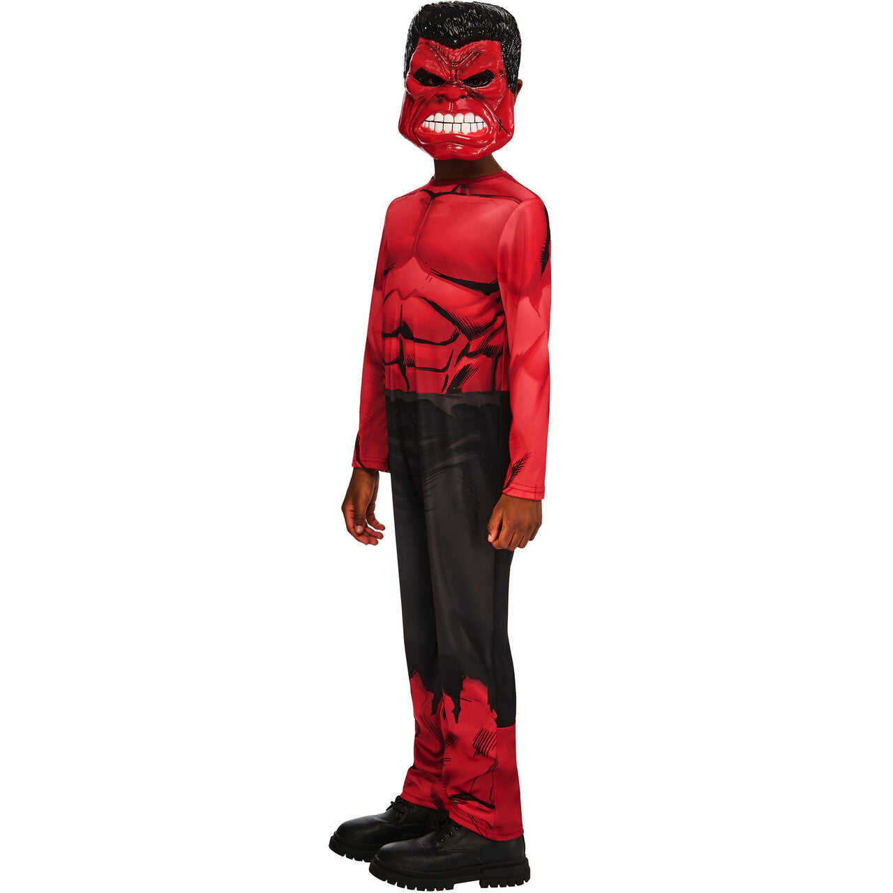 Op deze afbeelding zie je een Kostuums, van het merk Rubies. Marvel™ Red Hulk™ Premium Jongen Kostuum