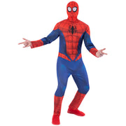 Op deze afbeelding zie je een Kostuums, van het merk Rubies. Klassieke Peter Spiderman Kostuum