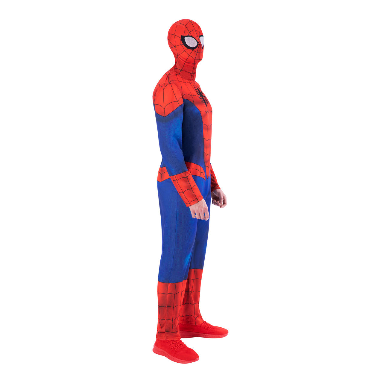 Op deze afbeelding zie je een Kostuums, van het merk Rubies. Klassieke Peter Spiderman Kostuum