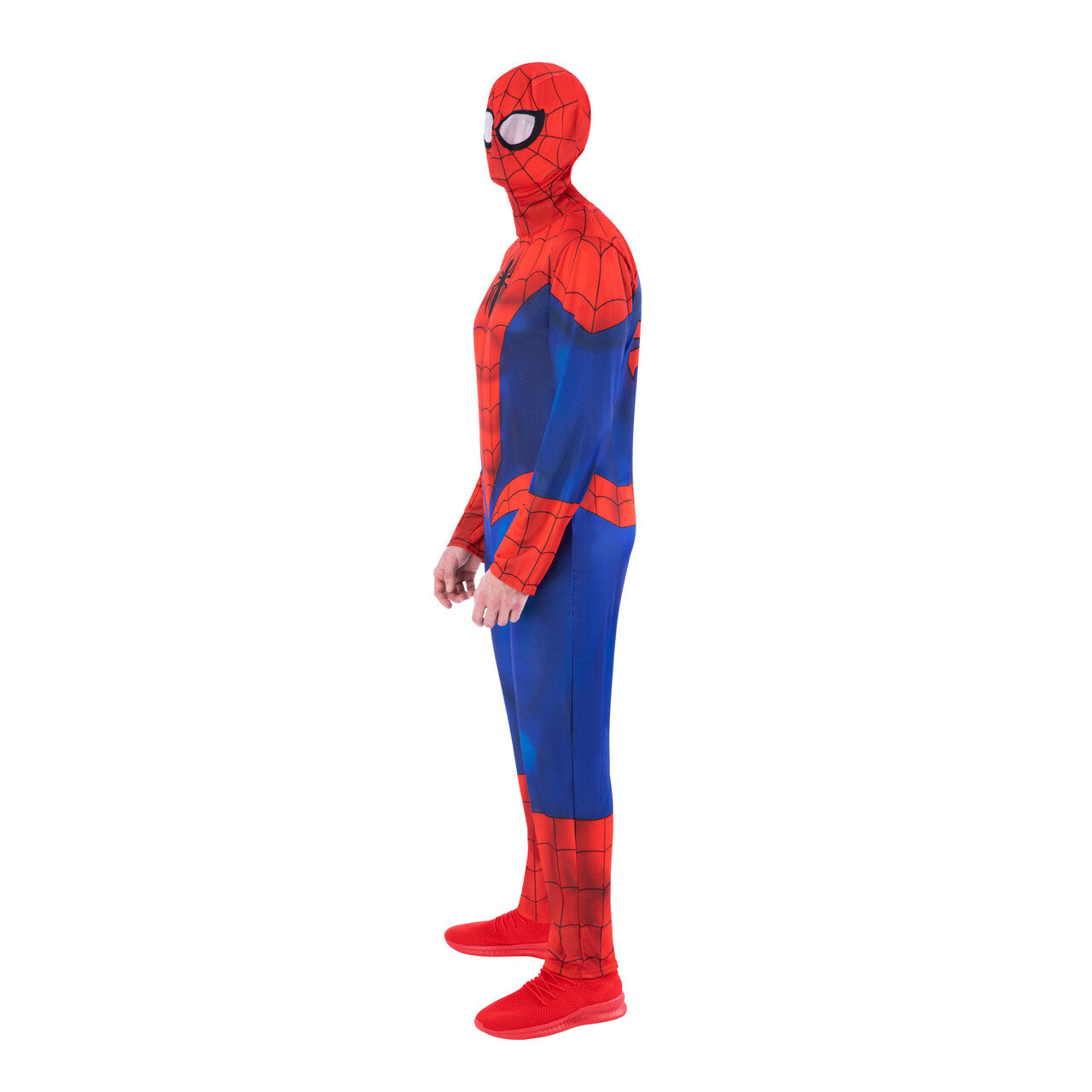 Op deze afbeelding zie je een Kostuums, van het merk Rubies. Klassieke Peter Spiderman Kostuum