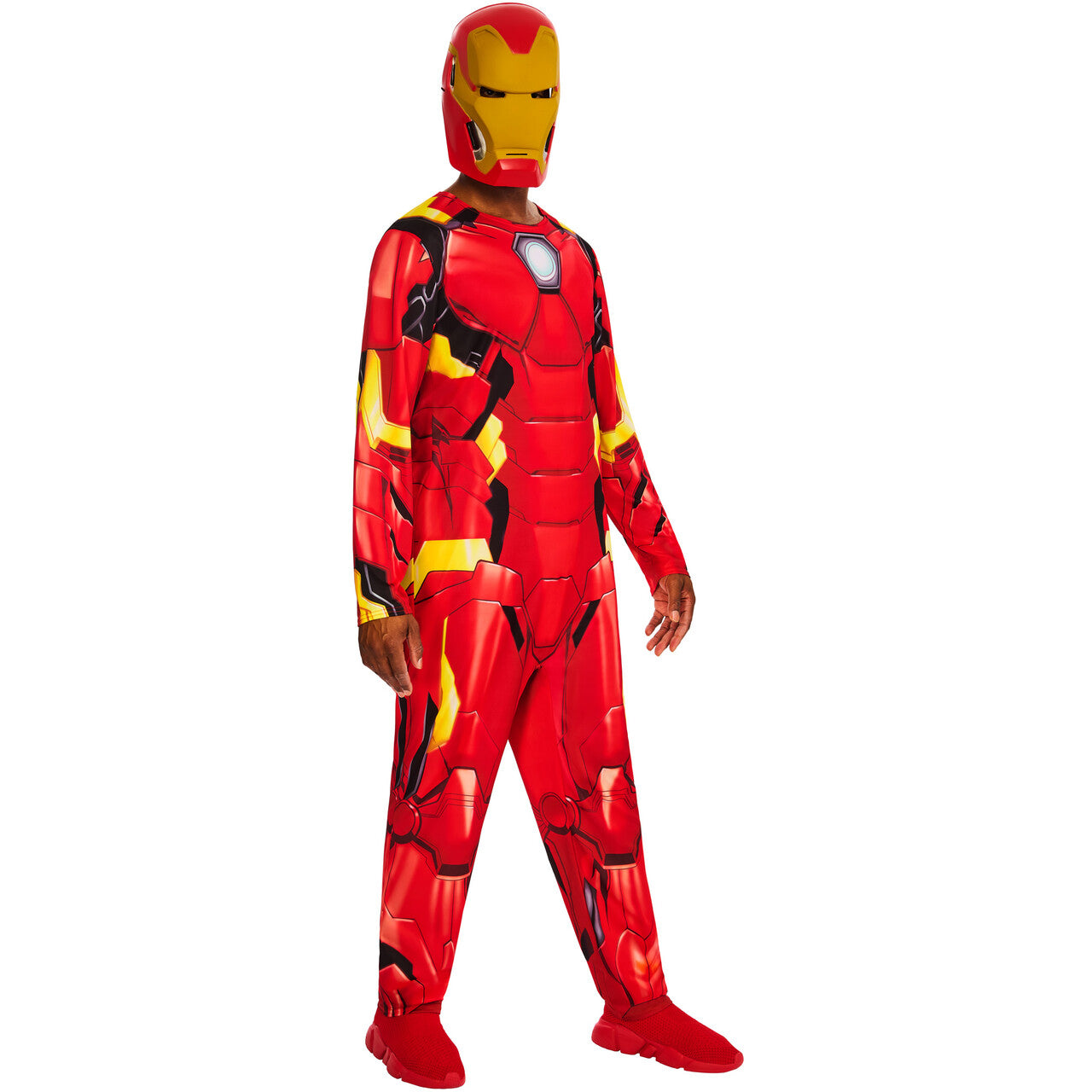 Op deze afbeelding zie je een Kostuums, van het merk Rubies. Iconic Iron Man Kostuum