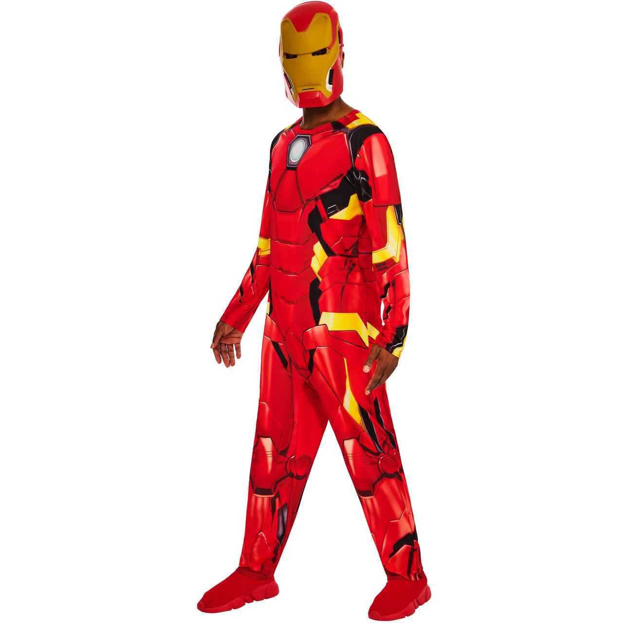 Op deze afbeelding zie je een Kostuums, van het merk Rubies. Iconic Iron Man Kostuum